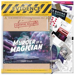 CRYPTIC_KILLERS Detektivska igra - Murder of a Magician - Cryptic Killers T3.5 Cene