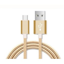 Optimus usb data kabel (1m, micro usb na usb-a, pleteni/najlon, zlatni) Cene