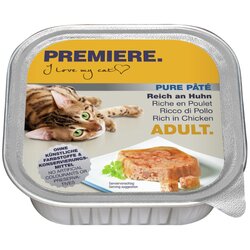 Premiere Cat Adult Pure pate piščanec 100 g ALU-pak Cene