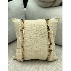 Mioli Decor Dekorativna jastučnica KET009, 43x43 cm, Bež Cene