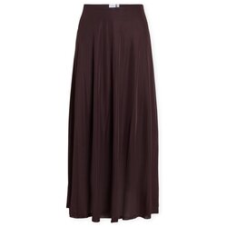 Vila Krila Karfa Midi Skirt - Coffee Bean Kostanjeva Cene