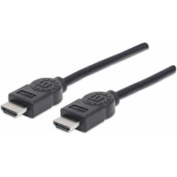 Manhattan HDMI priključni kabel HDMI A utikač, HDMI A utikač 1.80 m crna 306119-CG HDMI kabel Cene