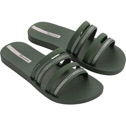 Ipanema Ženske papuče 83751-BP397, Mesh Slide Ii Fem, Maslinaste Cene