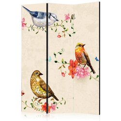 Artgeist Paravan Bird Song, 3-Delni, Enostranski Cene