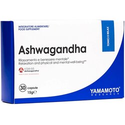 Yamamoto nutrition ashwagandha KSM-66 – prirodna podrška za stres i energiju 30 kapsula Cene