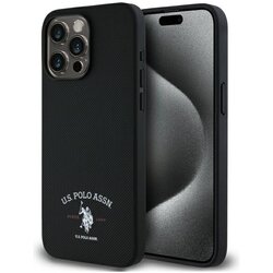 U.S. Polo Assn. OVITEK US POLO ZA IPHONE 15 PRO MAX 6.7 ČRNO ČRNO DH LOGO, (21972126) Cene