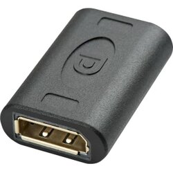 Lindy 41020 DisplayPort adapter [1x ženski konektor DisplayPort - 1x ženski konektor DisplayPort] crna Cene