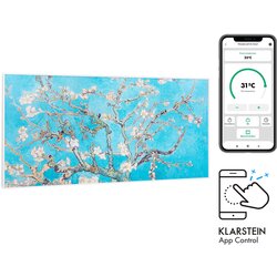 Klarstein Wonderwall Air Art Smart, infracrveni grijač, 120 x 60 cm, 700 W, aplikacija, cvijet badema Cijene