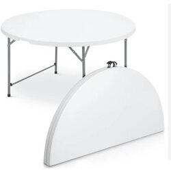  Okrugli plastični Sto 152cm sa metalnom konstrukcijom Cene
