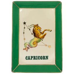 Yvonne Servirni krožnik Zodiac 16,5x12cm / Capricorn-Kozorog / porcelan, (5000255225) Cene