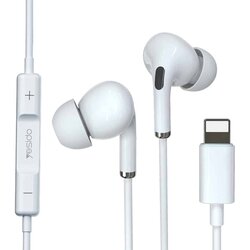 Yesido stereo slušalice (YH-36) - in-ear, lightning, 1,2 m - bijele Cene