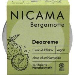 NICAMA Dezodorant krema bergamotka - 45 g Cene