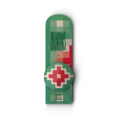 PSFS magnet sa srpskim srednjovekovnim ornamentima Pećka patrijaršija zeleni Cene