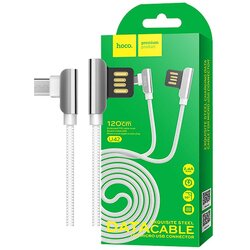 Hoco USB kabl za smartphone, micro USB, 1.2 met., 2.4 A, bijela - U42 Exquisite steel, Micro USB, Bijeli Cijene