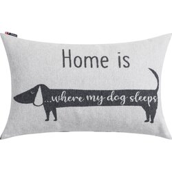 Nova prevleka za blazino "Home is....where my dog sleeps" - 1 k. Cene