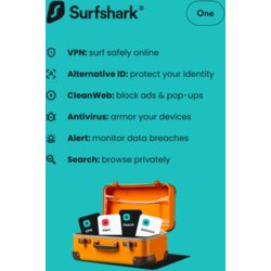 Surfshark One Unlimited Devices 1 Year Key GLOBAL Cene