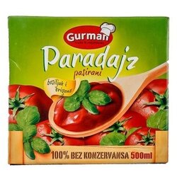 Gurman Paradajz sok bosiljak i origano 500g Cene