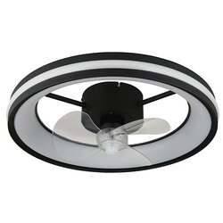 Globo Stropni ventilator Gatian (Crna, Promjer: 495 mm, 30 W) Cijene
