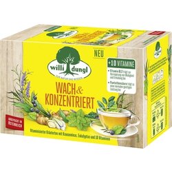 Willi Dungl Zeliščni čaj - Budnost & osredotočenost Cene