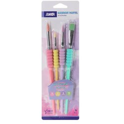 Rainbow pastel, set četkica, flat i round, 4K ( 131011 ) Cene