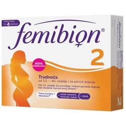 P&amp;G Health Femibion 2 - 28 tableta + 28 kapsula Cene