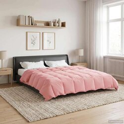 Puni Polna celoletna prevleka Roza 200 x 220 cm Mikrovlakna, (5000284465) Cene