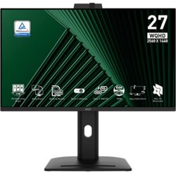 MSI Zaslon PRO MP275QPDG / 27" / WQHD / IPS / 100Hz / 1ms/ KVM /Web Camera / Daisy Chain, črn - nastavljiv po višini - PD 98W Cene