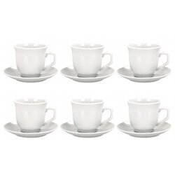 Ad trend Set skodelic za čaj 75984 / 6 kos / bel porcelan, (20928695) Cene