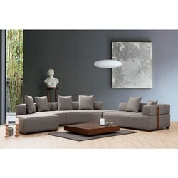 Atelier Del Sofa ugaona sofa Gondol-4 (CHL SOL-CHLSAG-3R) - Cene