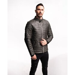 La Force Fashion muška kožna jakna azuro - siva Cene