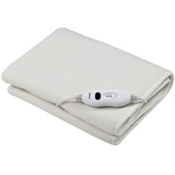 Tristar grijaća deka - električna pokrivka od flisa, 2 postavke grijanja, periva u perilici, 150 x 80 cm, BW-4753 BW-4753 grijaća pod-deka 60 W bijela Cene