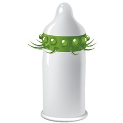 Egzo Bee's Knees Stimulating Condom 1 pc Cene