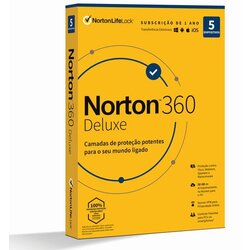 Norton 360 Deluxe Anti-Virus 5 naprav 1 leto, (21741108) Cene