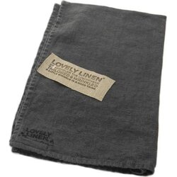 Lovely Linen kuhinjska krpa - Dark Grey Cene
