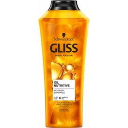 Schwarzkopf Gliss Kur Oil Nutritive obnovitveni šampon za dolge lase z razcepljenimi konicami 400 ml za ženske Cene