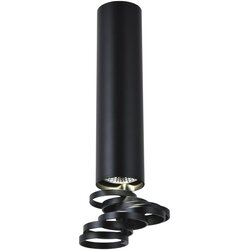 Candellux plafonska svetiljka cevastog oblika 1X50W GU10 6/30 crna Cene