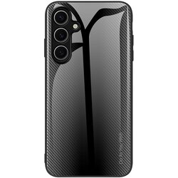 CARBON FIBER Texture maska za Samsung Galaxy S25 - Black Cene
