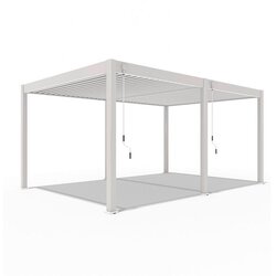 Gardenson Pergola Superior, Biserna Barva, 3,6x5,3m Cene