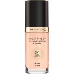 Max Factor Facefinity All Day Flawless Flexi-Hold 3in1 Primer Concealer Foundation SPF20 tekoča ličila 3v1 55 30 ml Cene
