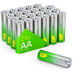 GP Batteries Super mignon (AA)-baterija alkalno-manganov 1.5 V 24 kos, (20641313) Cene