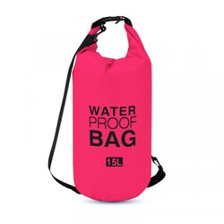 Ms vodootporna torba dry bag 15L pink Cene