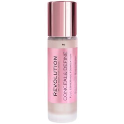 Revolution makeup tečni puder conceal & define foundation F6 23ml Cene