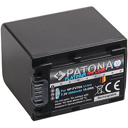 Patona Baterija NP-FV70 za Sony DCR-DVD103 / DCR-DVD105 / DCR-DVD106, 2060 mAh Cene