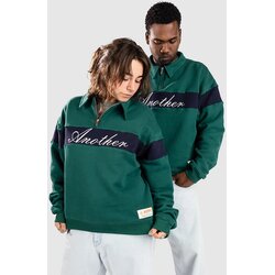 Another Cotton Lab Another Half Half-Zip Pulover green Cene