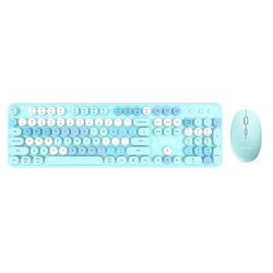 Aula Tastatura i mis AC306 Blue combo bezicna 2.4G Cene
