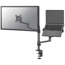 Neomounts DS20-425BL2 1-struki stolni nosač za monitor 43,2 cm (17") - 68,6 cm (27") mogučnost savijana, rotirajuči, okr Cene