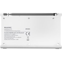 Blaupunkt Prenosni DAB radio DR3WH, (5000093249) Cene