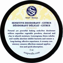Soapwalla lavender Mint Deodorant Cream Sensitive - Citrus Cene