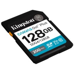 Kingston Technology card Kingston 128 GB G4/128GB XC,r/w:200/160MB/s, DSLRs, mirrorless cameras, 4K video Cene