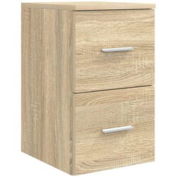 vidaXL Kopalniška omarica vmes Sonoma hrast 30 x 44,5 x 50 cm, (5000244990) Cene